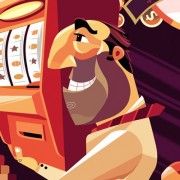 Ludopatas detalle "Papá Ludopata" Illustration for Expreso Newspaper in Sonora México.