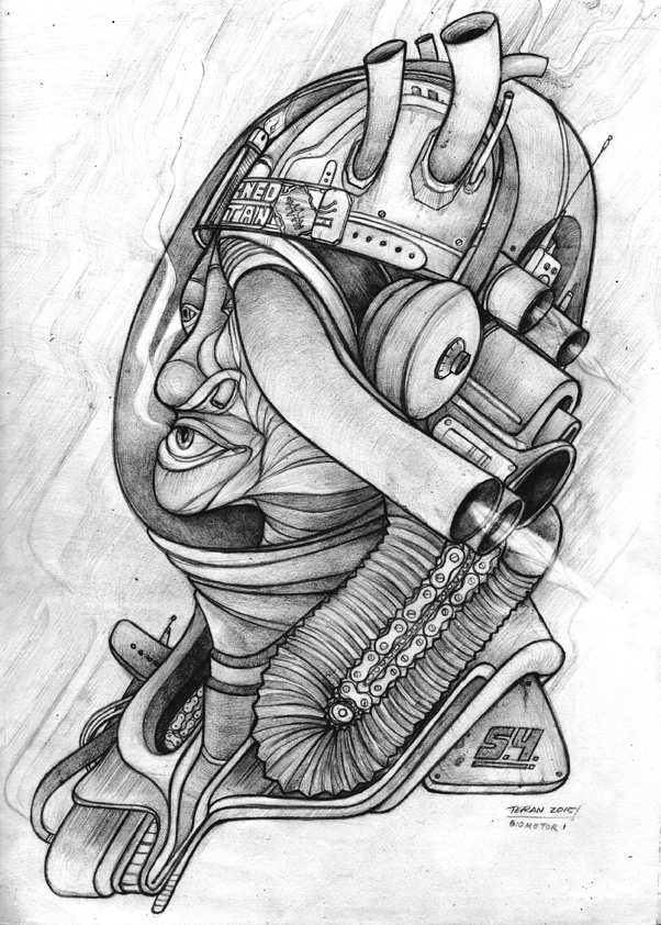 BIOMOTOR SERIES, PERSONAL ARTWORK.