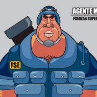 "Agente Mendoza" Character Design (animated movie project for kids)