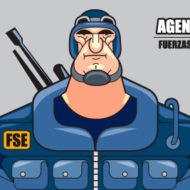 "Agente Sanchez" Character Design ( animated movie project for kids)
