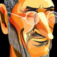 ?Steve Jobs? Illustration Commissioned By Infographicworld in NY City.