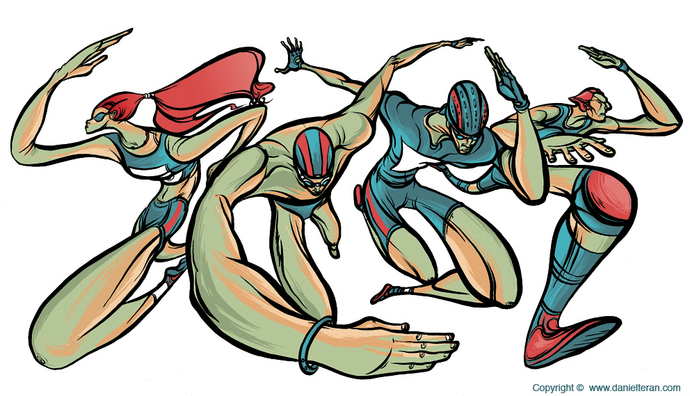 ?Personajes de Triatl?n? Published by Noroeste Newspaper in Sinaloa M?xico.