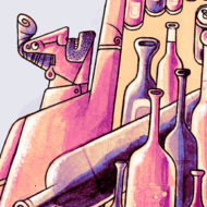 "Alcohol vs Libros" Illustration for Expreso Newspaper in Sonora M?xico.